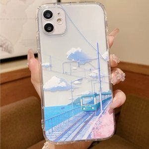 Clear Retro Train Iphone Case - Iphone 13/12 Pro Max/13 Pro Max